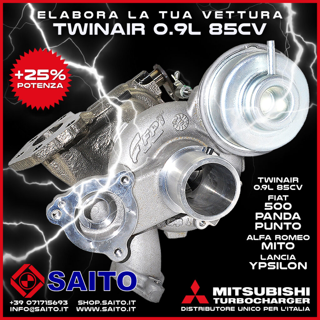 Elabora il motore Twinair | SAITO